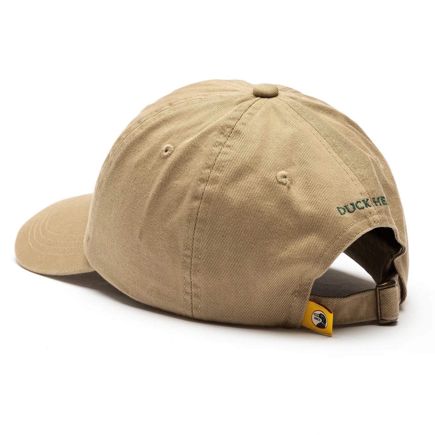 Duck Head Circle Patch Twill Hat (Khaki)