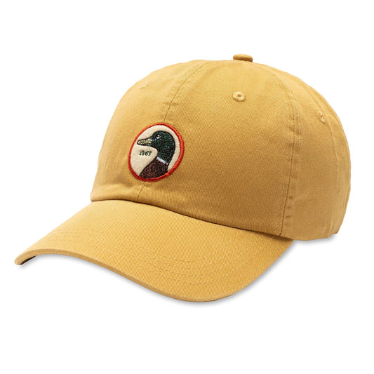 Duck Head Circle Patch Twill Hat (Gold)