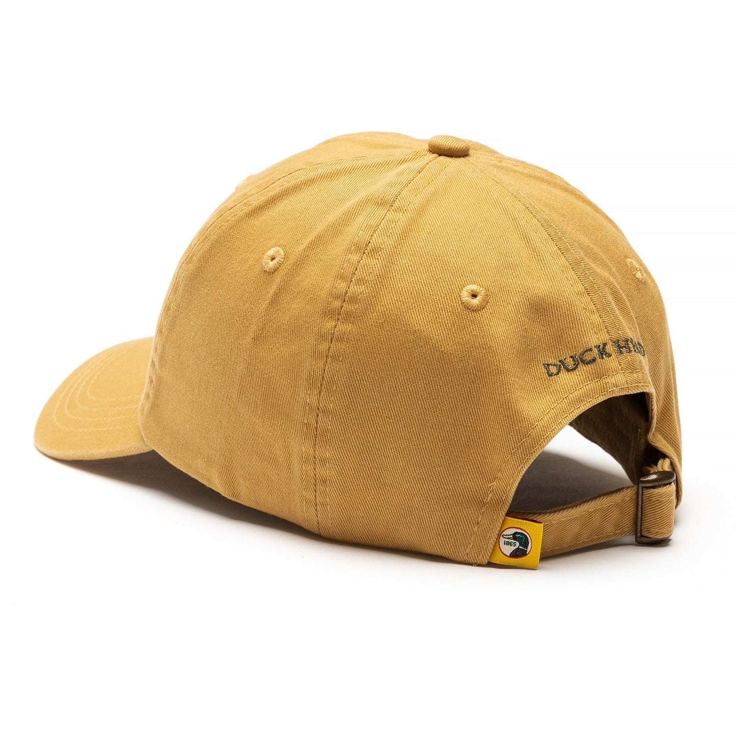 Duck Head Circle Patch Twill Hat (Gold)