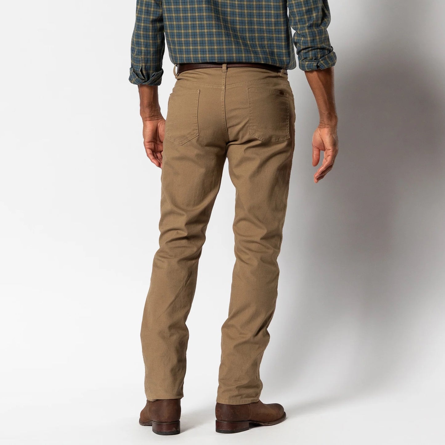 Duck Head Classic Fit Pinpoint Canvas Five-Pocket (Weathered Oak)