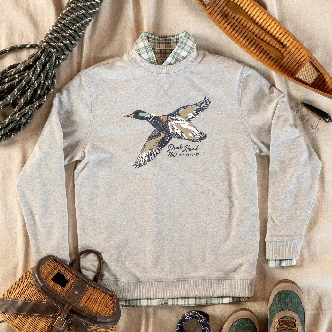 Duck Head Mallard French Terry Crewneck Pullover