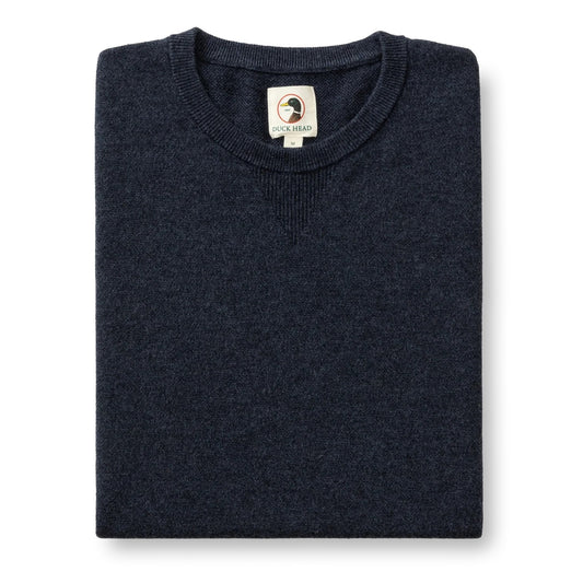 Duck Head Henson Merino Crewneck Sweater (Navy)