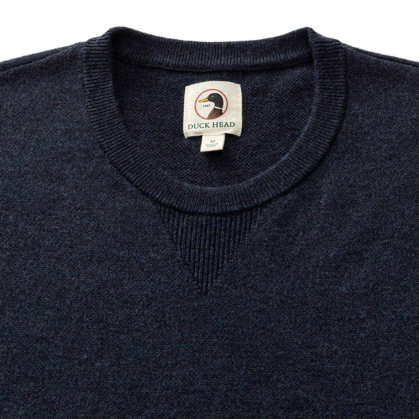 Duck Head Henson Merino Crewneck Sweater (Navy)