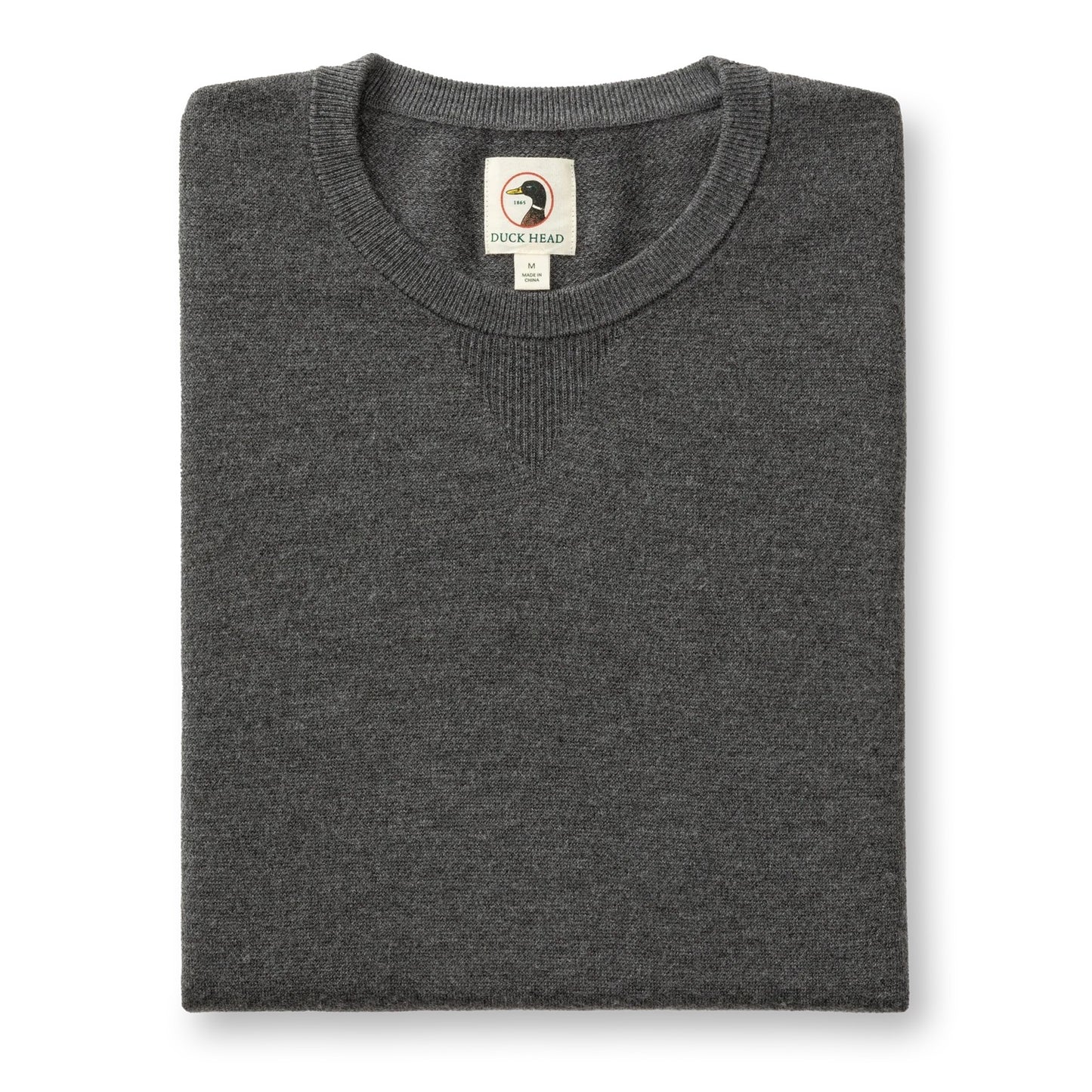 Duck Head Henson Merino Crewneck Sweater (Brushed Nickel)