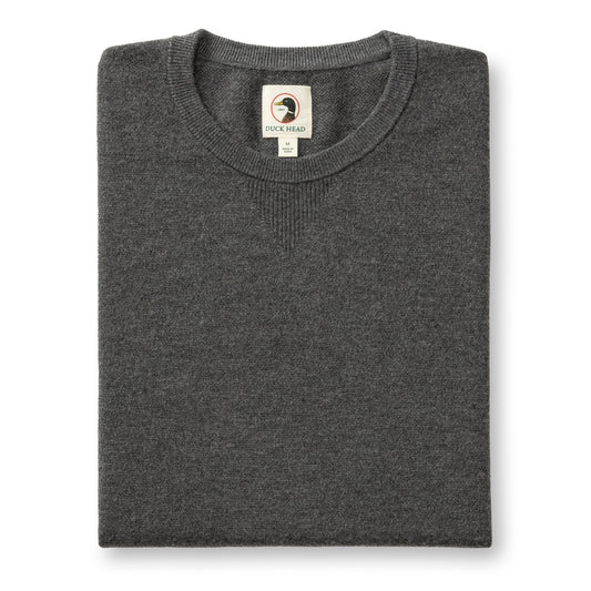 Duck Head Henson Merino Crewneck Sweater (Brushed Nickel)