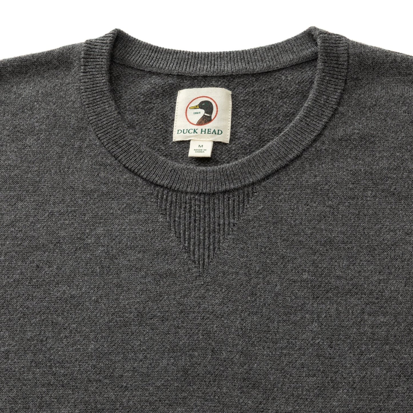 Duck Head Henson Merino Crewneck Sweater (Brushed Nickel)