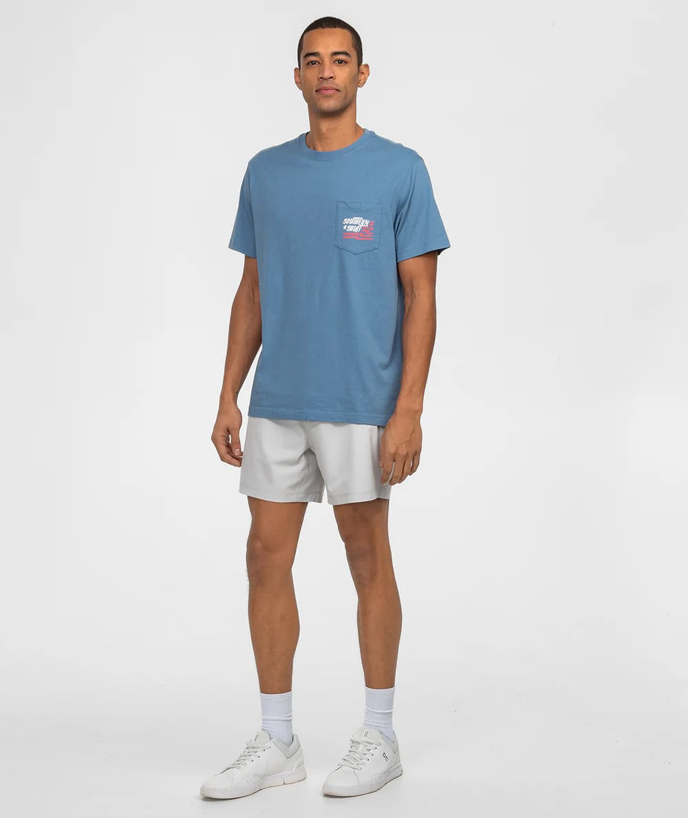 Southern Shirt AttaBoy Tee SS (Nautical Blue)