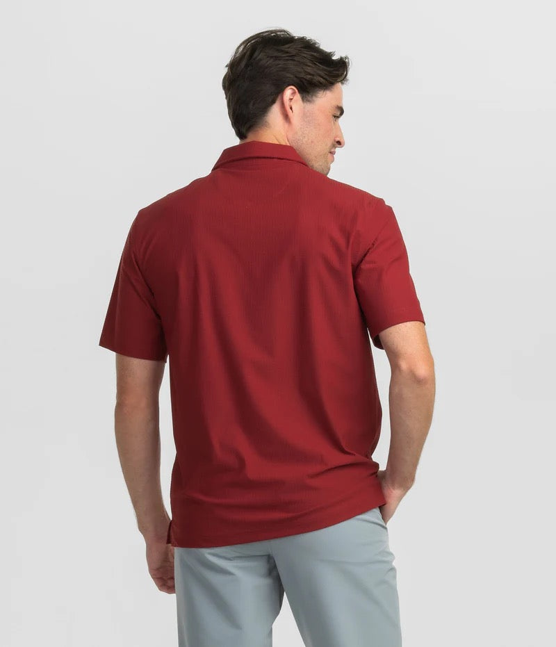 Southern Shirt Next Level Performance Polo - University Red