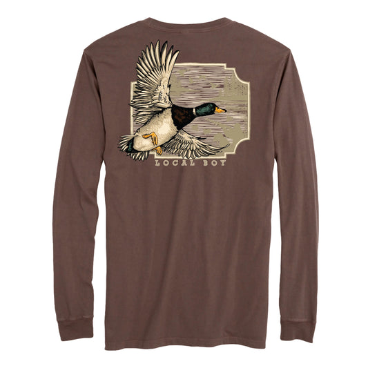 Local Boy Greenhead Flight LS Tee (Espresso)