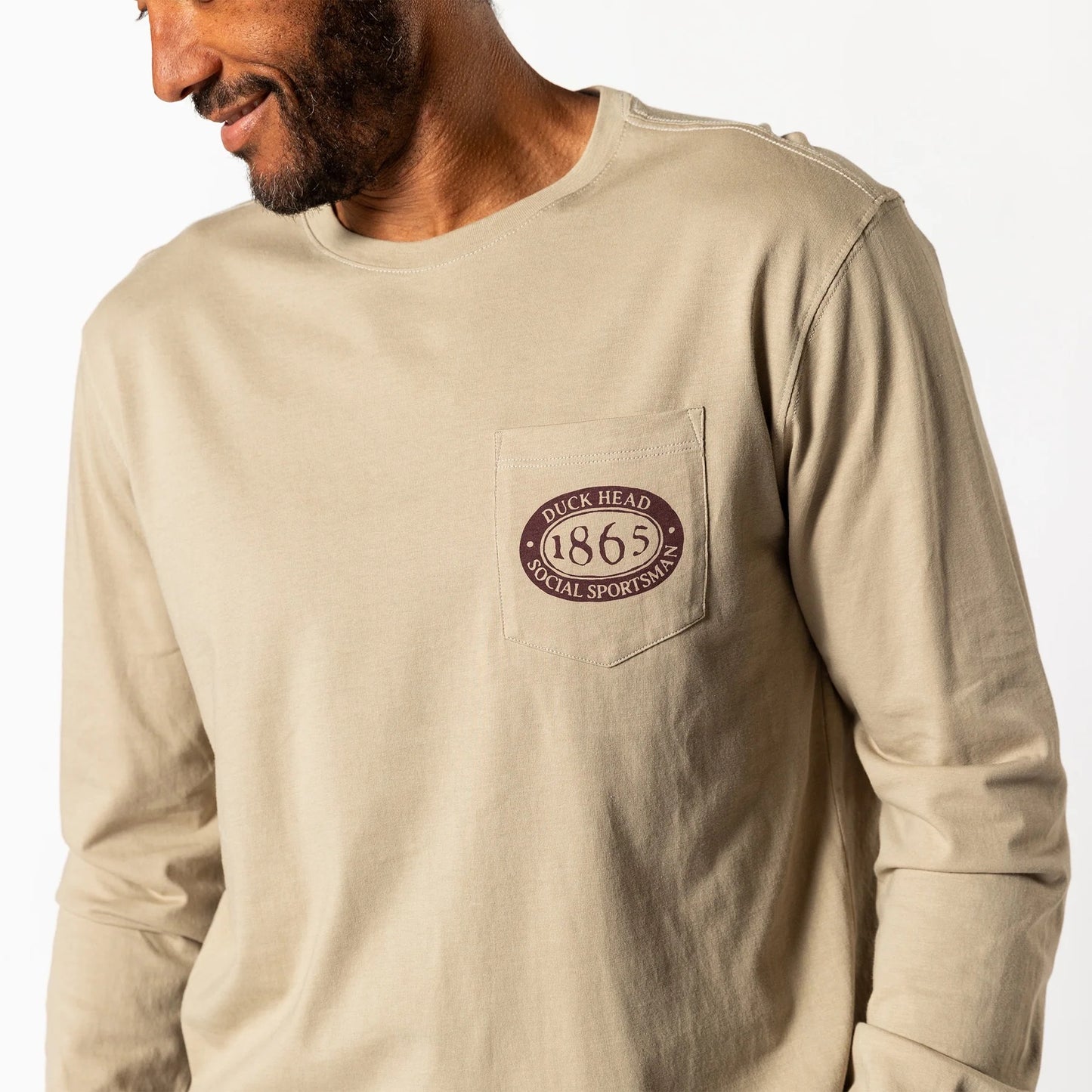 Duck Head Fisherman's Folklore T-Shirt (Khaki)