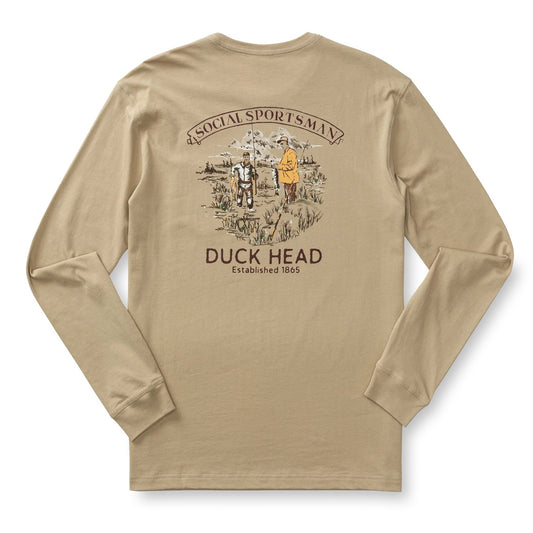 Duck Head Fisherman's Folklore T-Shirt (Khaki)