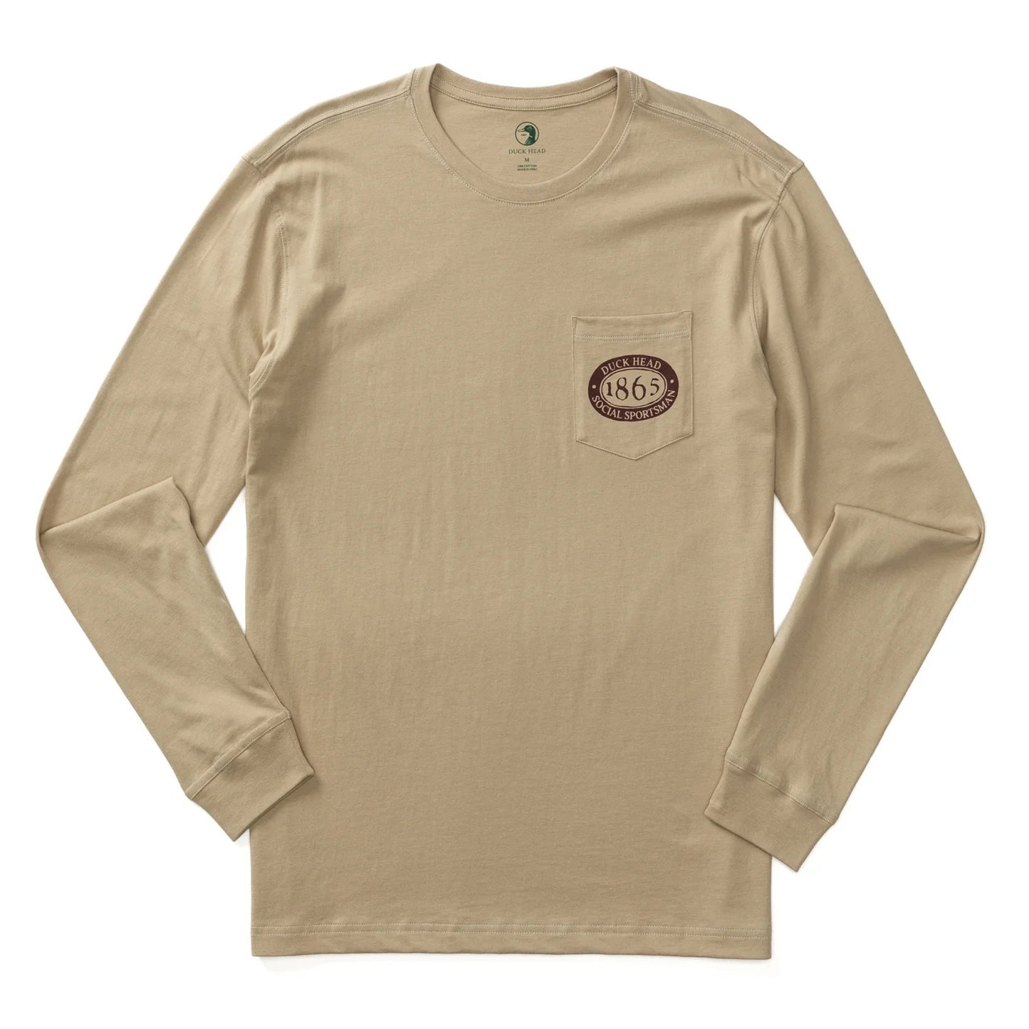 Duck Head Fisherman's Folklore T-Shirt (Khaki)
