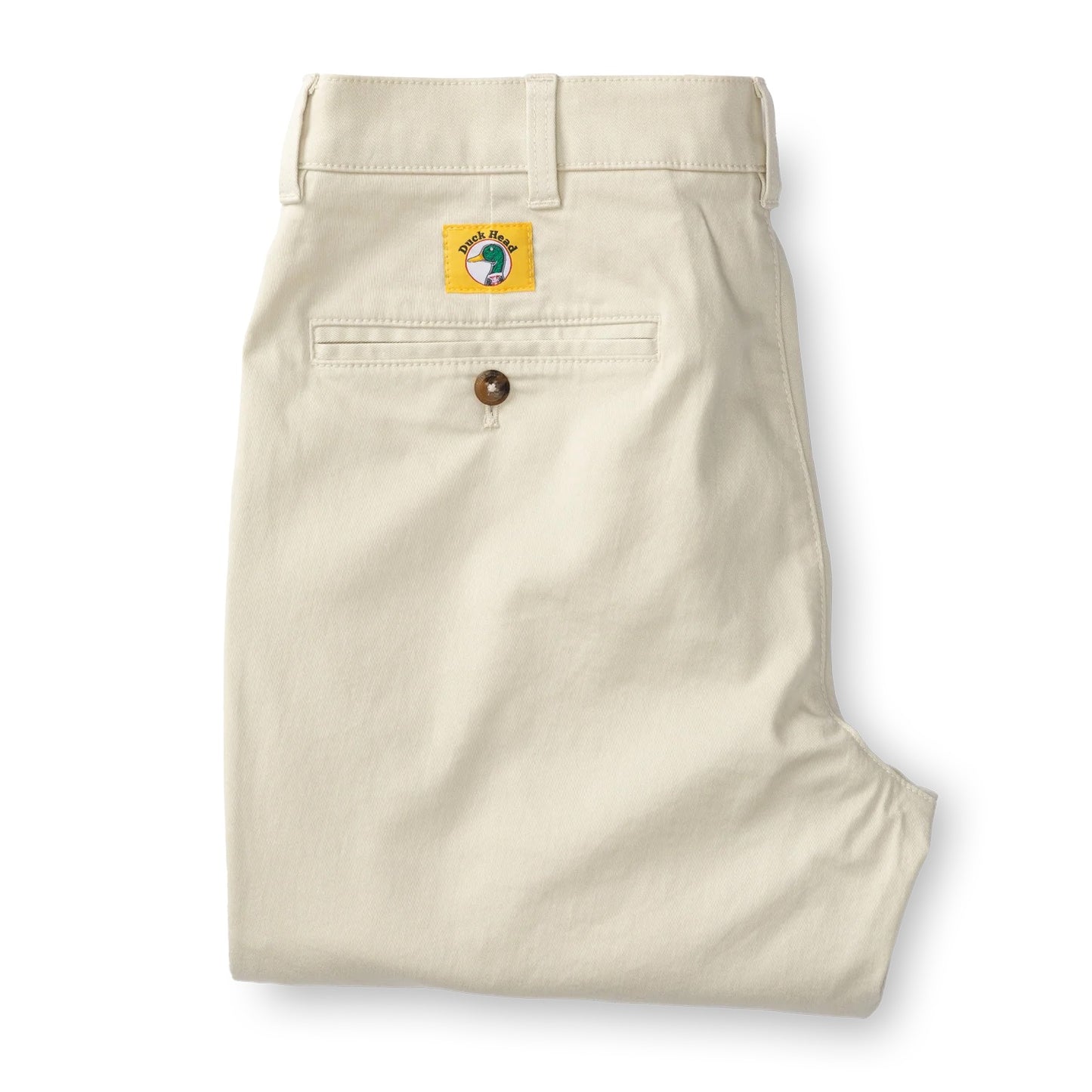 Duck Head Classic Fit Gold School Chino - Stone (Gold Patch)