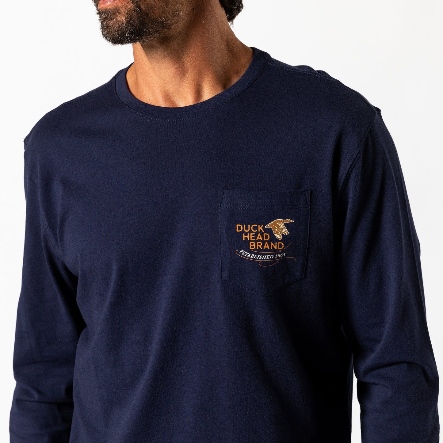 Duck Head The Original Canvas Clothier T-Shirt (Maritime Blue)