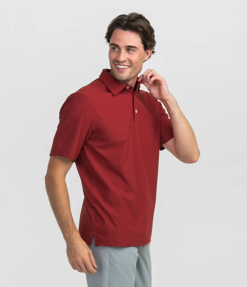 Southern Shirt Next Level Performance Polo - University Red