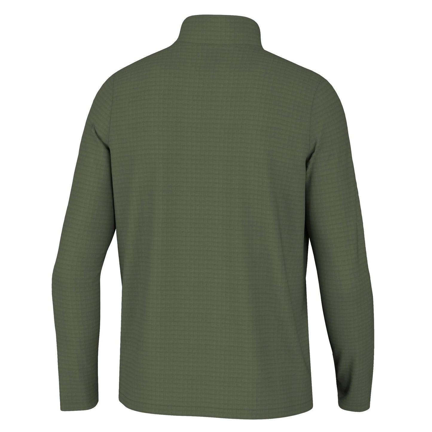 Local Boy Waffle Half Zip (Olive Green)