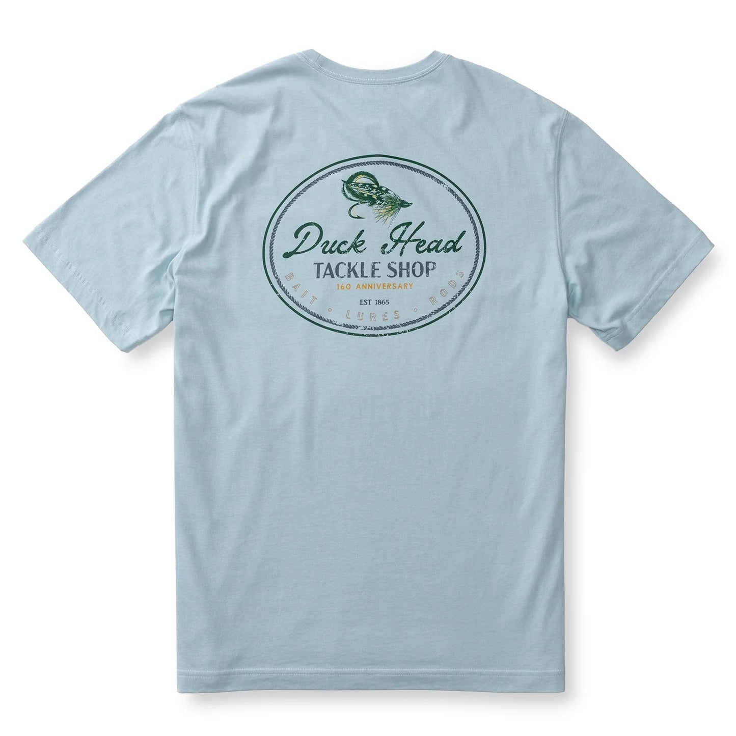 Duck Head Tackle Shop T-Shirt (Blue Fog)