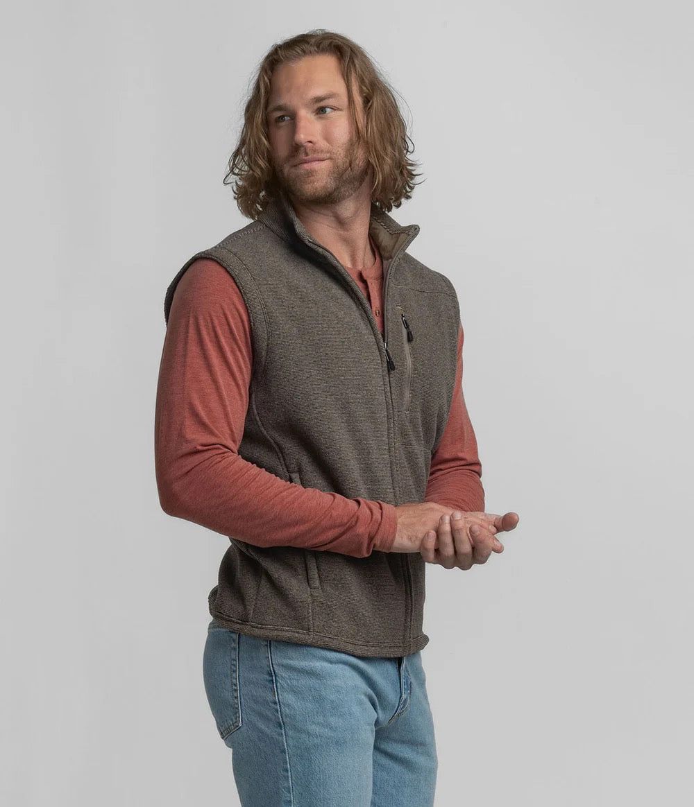 Basecamp Fleece Vest- Caribou