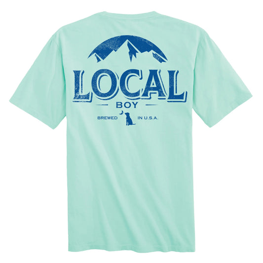 Local Boy Distressed Latte SS Tee - Island Reef