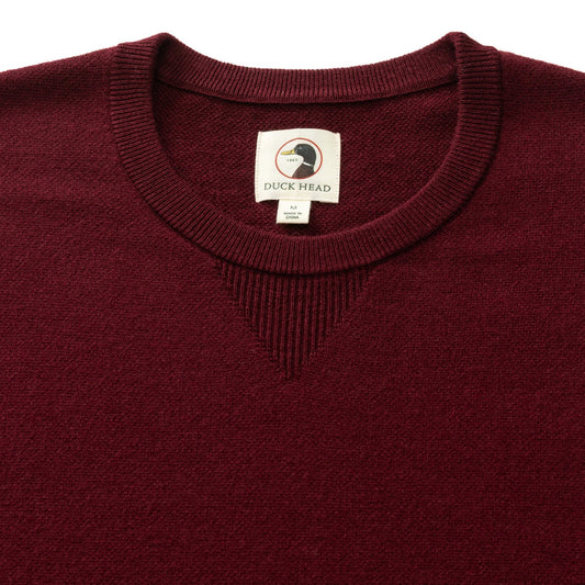 Duck Head Henson Merino Crewneck Sweater (Fig)
