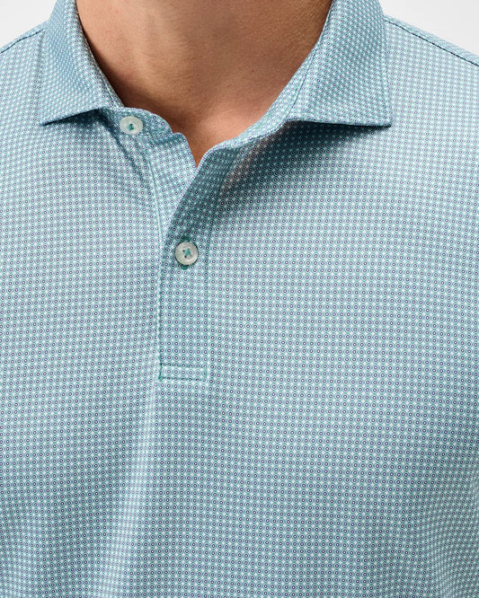 Johnnie-O Performance Jersey Polo - Dot Neat Sublime