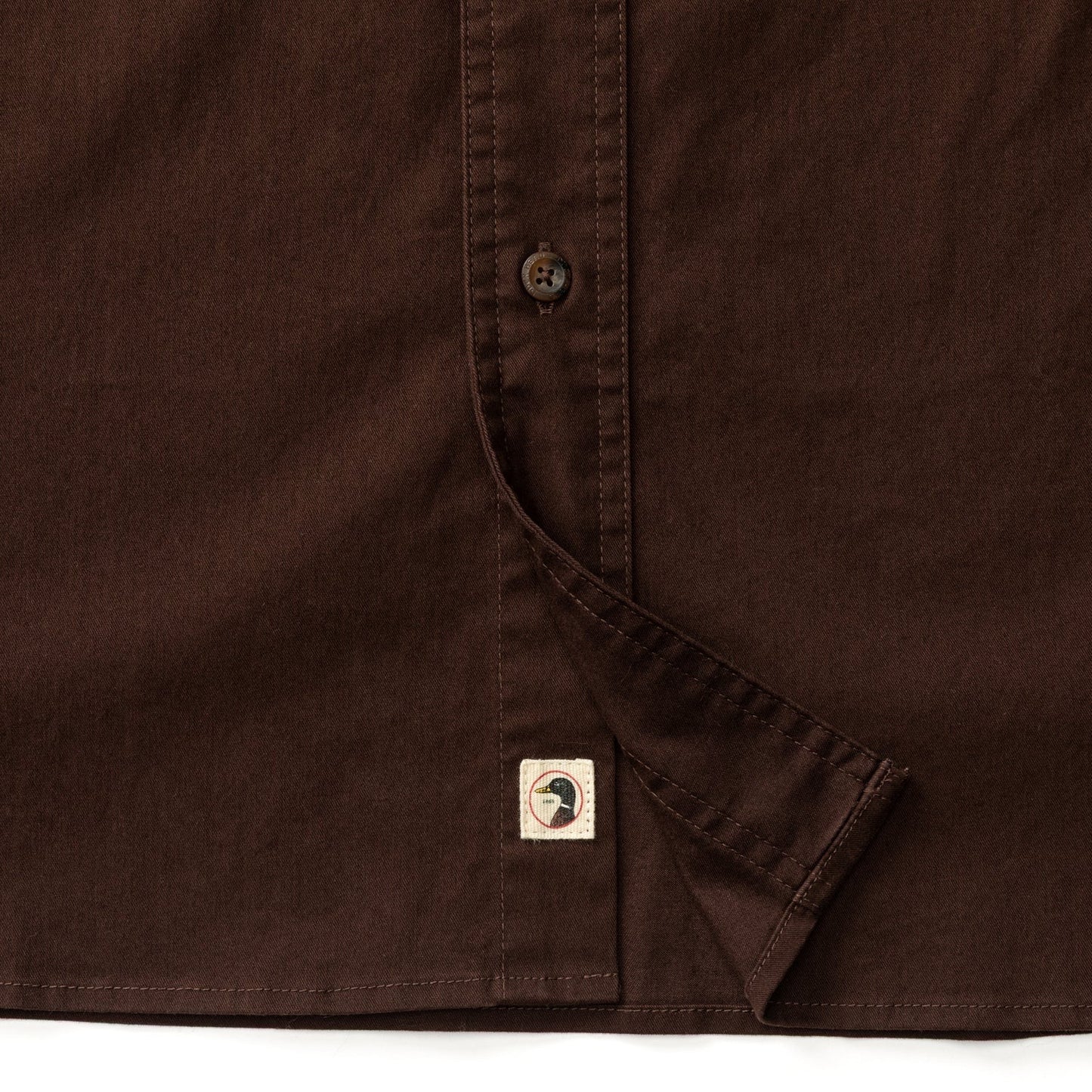 Duck Head Woodland Shooting Shirt (Dark Brown)