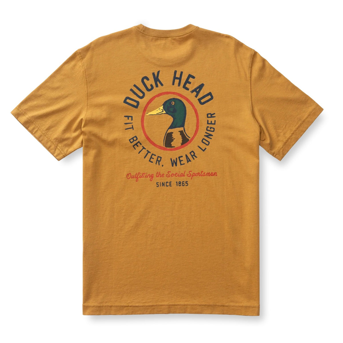 Duck Head Fit Better Wear Longer T-Shirt - Amberwood