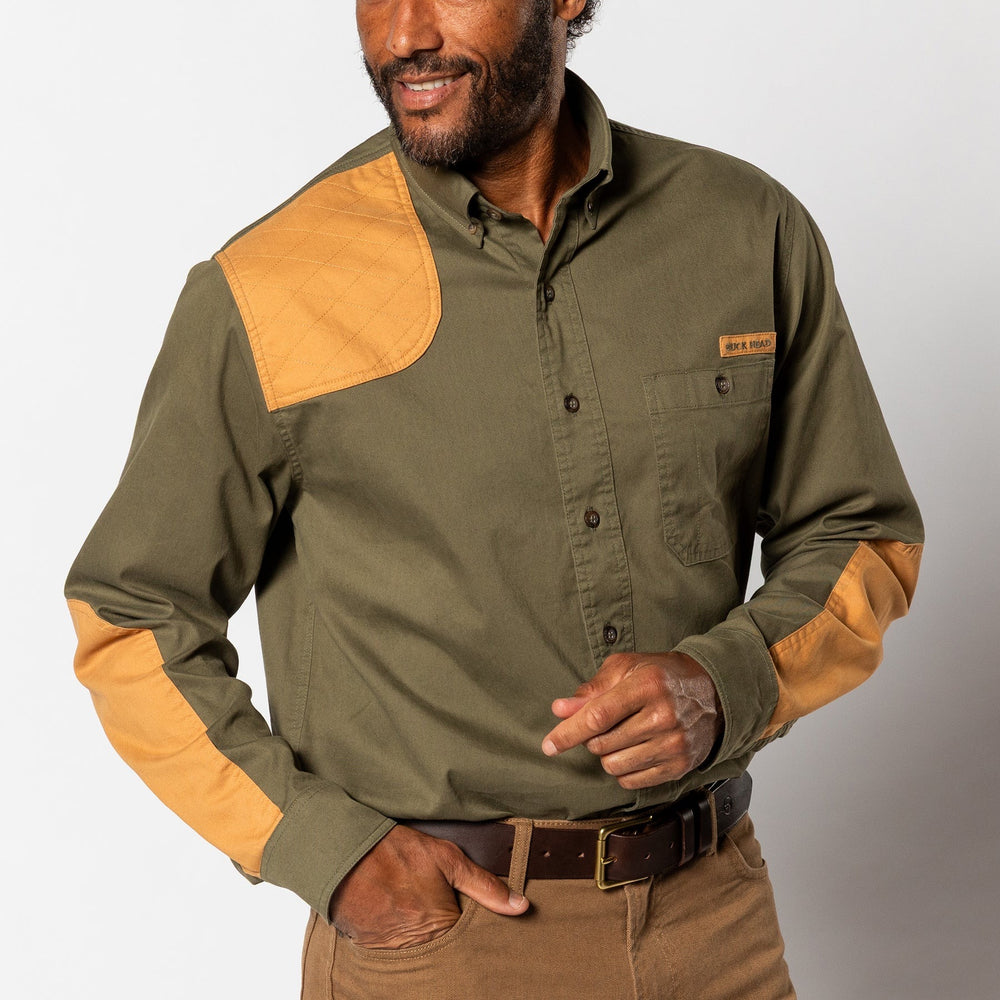 Duck Head Woodland Shooting Shirt (Olive)