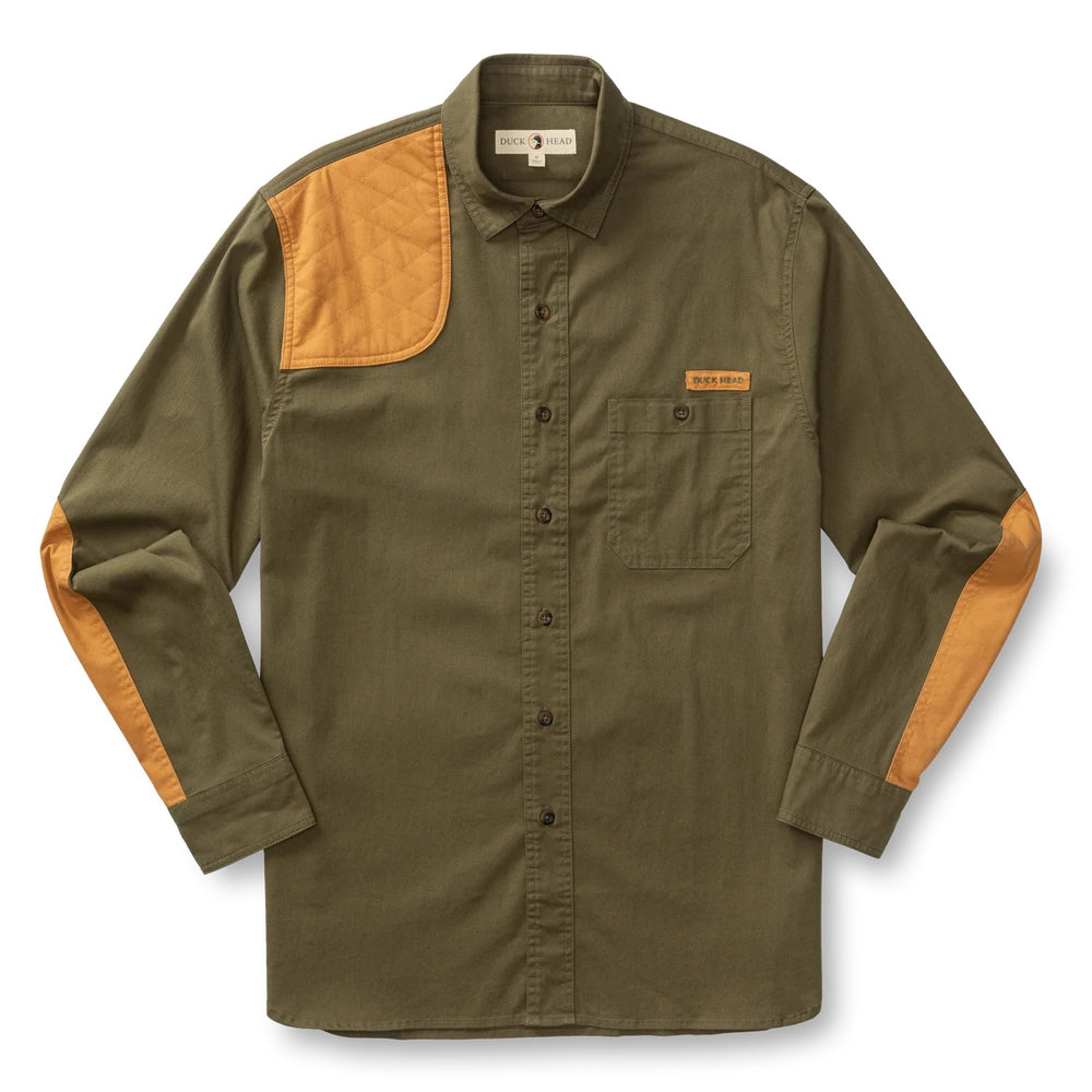 Duck Head Woodland Shooting Shirt (Olive)