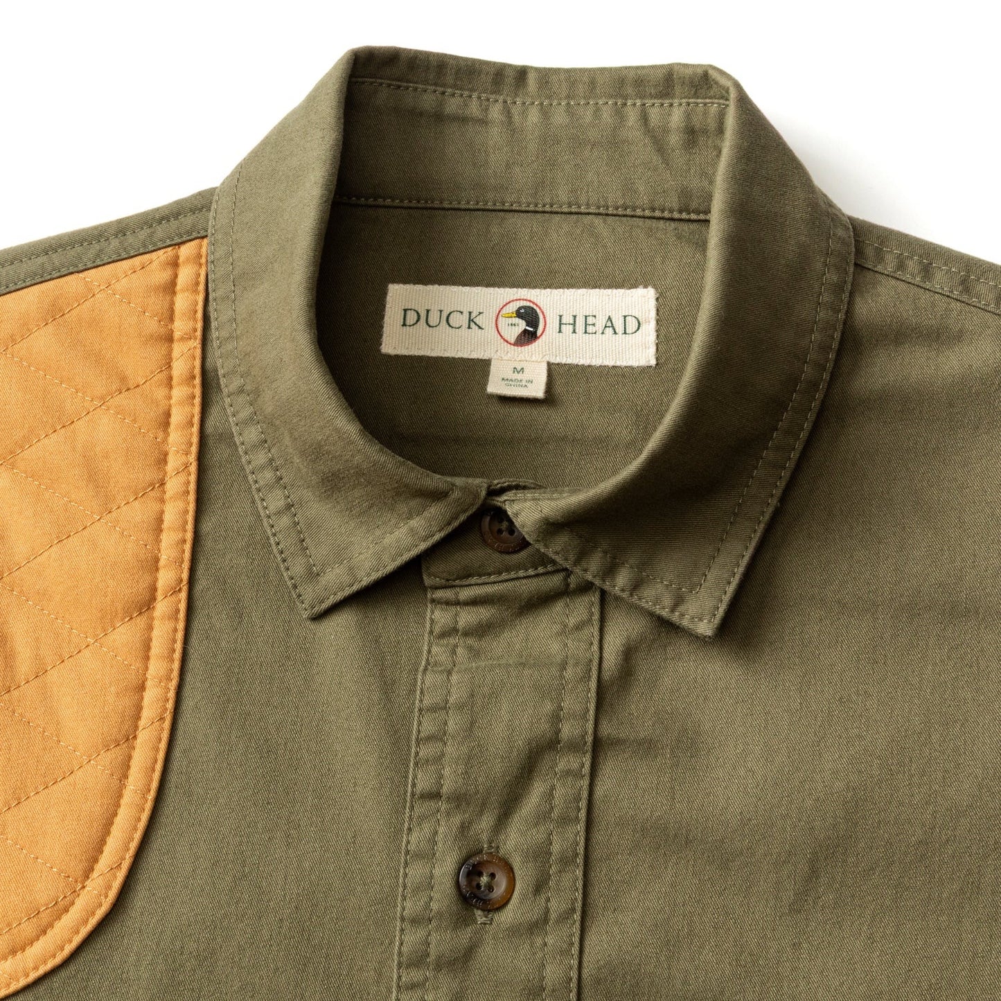 Duck Head Woodland Shooting Shirt (Olive)