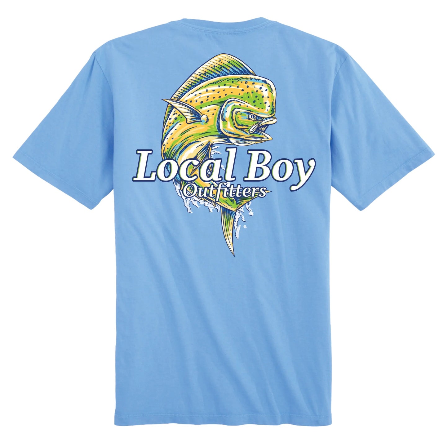 Local Boy Mahi Mahi SS Tee - Washed Denim