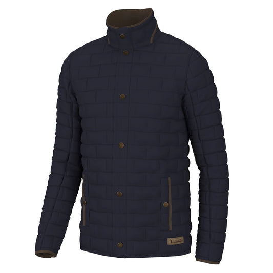 Local Boy Brick Quilted Jacket (Navy)