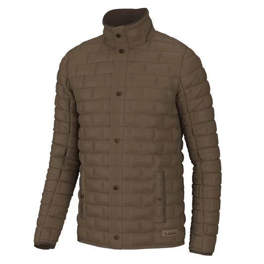 Local Boy Brick Quilted Jacket (Mocha)