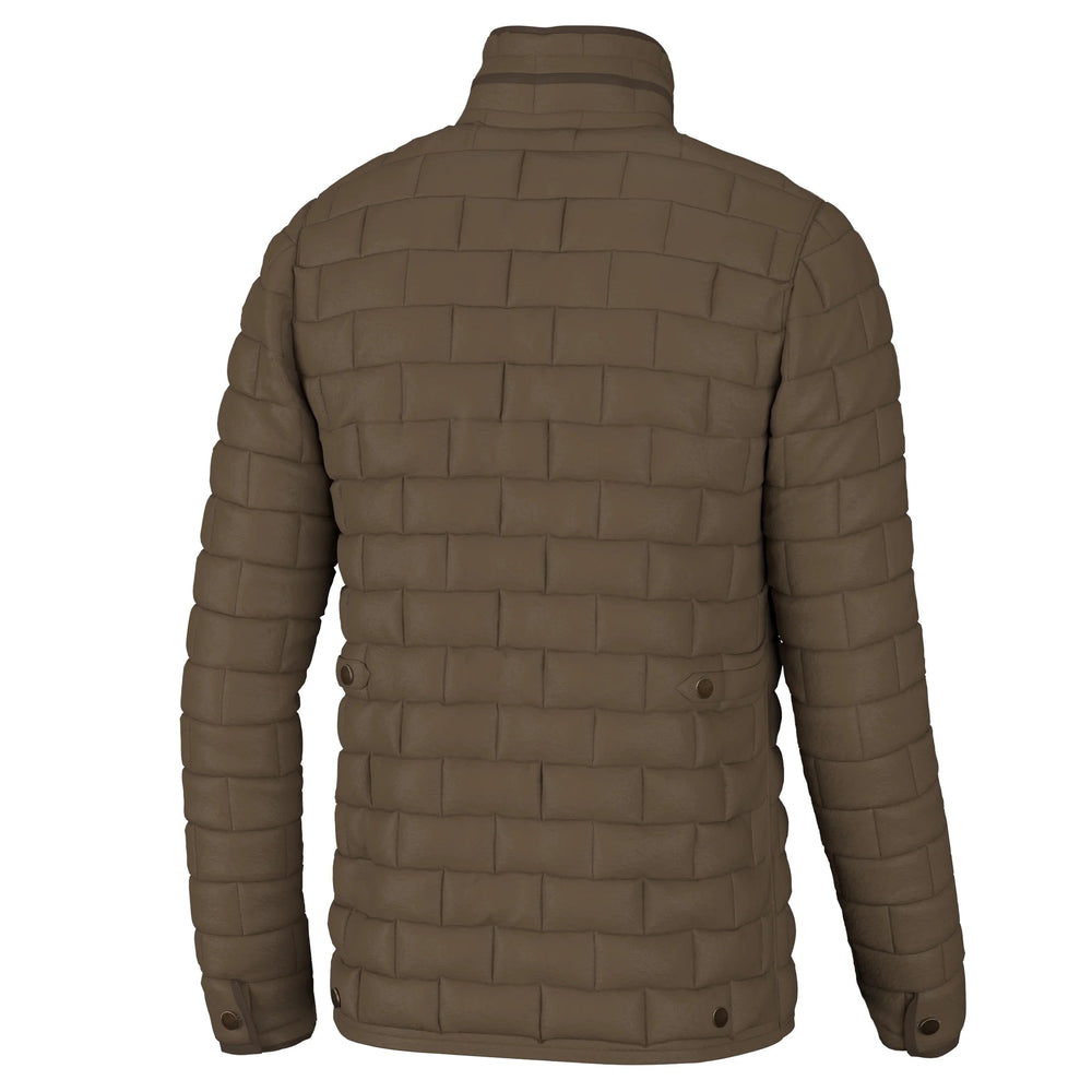 Local Boy Brick Quilted Jacket (Mocha)