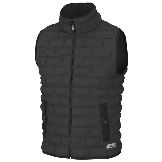 YOUTH Brick Quilted Vest (Charcoal)