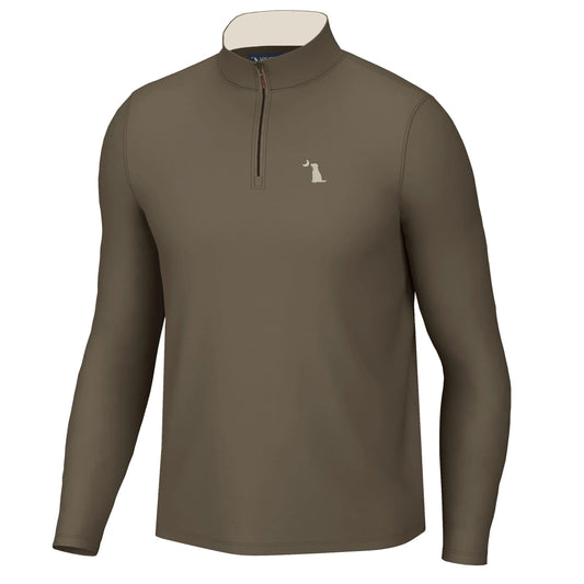 Local Boy Bently Quarter Zip (Brown)