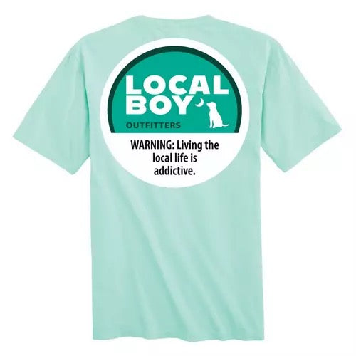 Local Boy Menthol SS Tee - Island Reef
