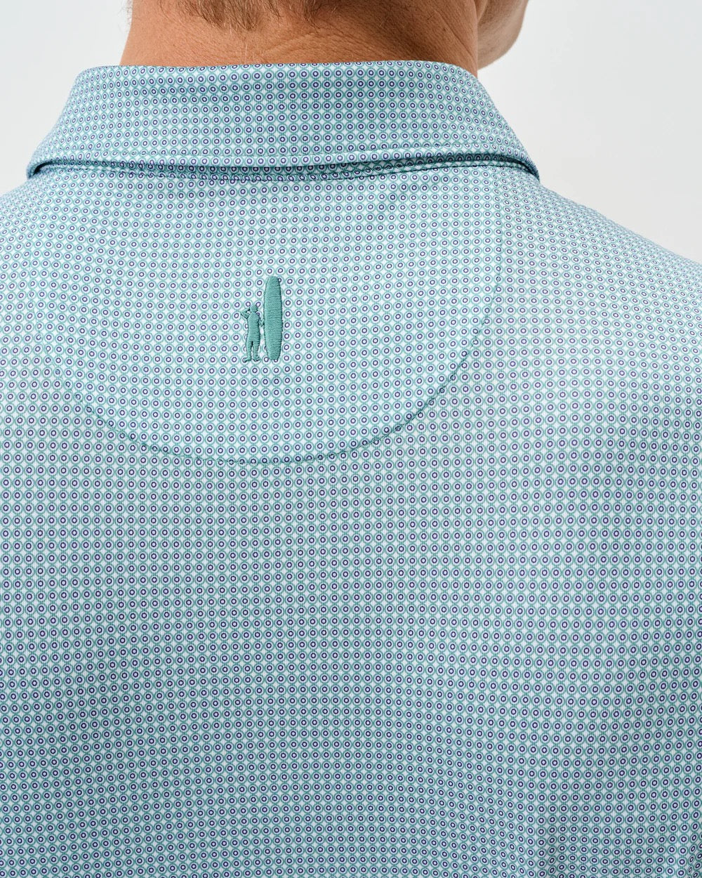 Johnnie-O Performance Jersey Polo - Dot Neat Sublime