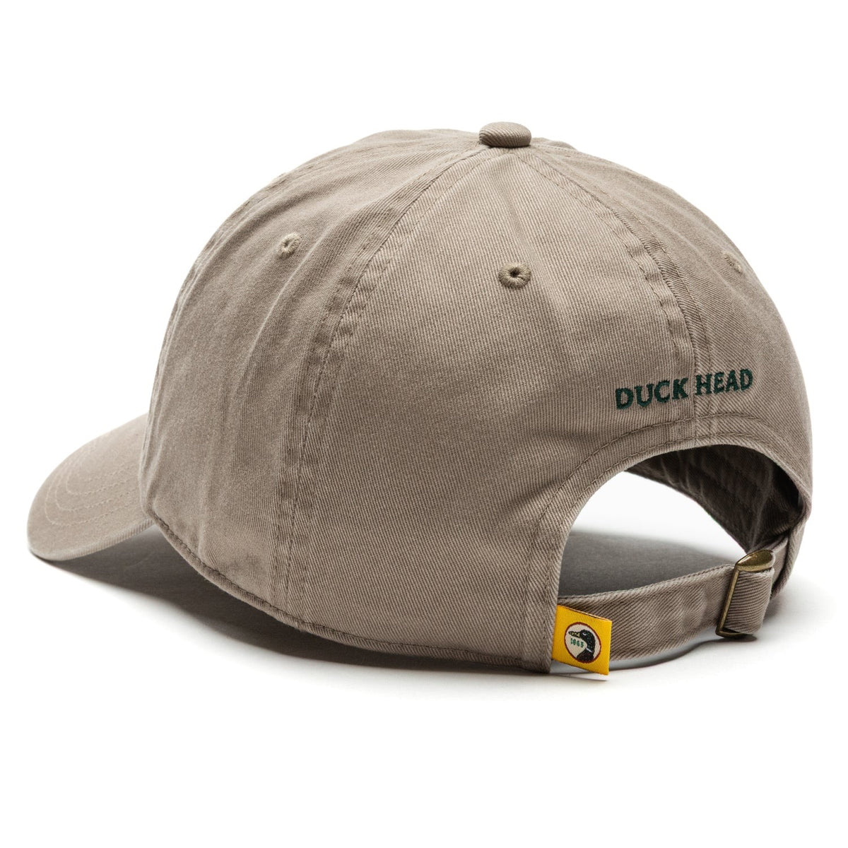 Duck Head Circle Patch Twill Hat (Clay)