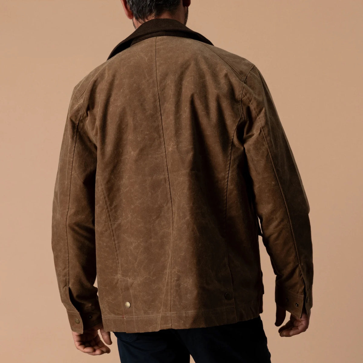 Duck Head Waxed Duck Canvas Jacket - Buckskin