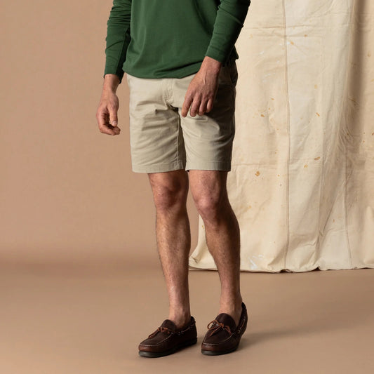 Duck Head 9" Gold School Chino Short - Khaki
