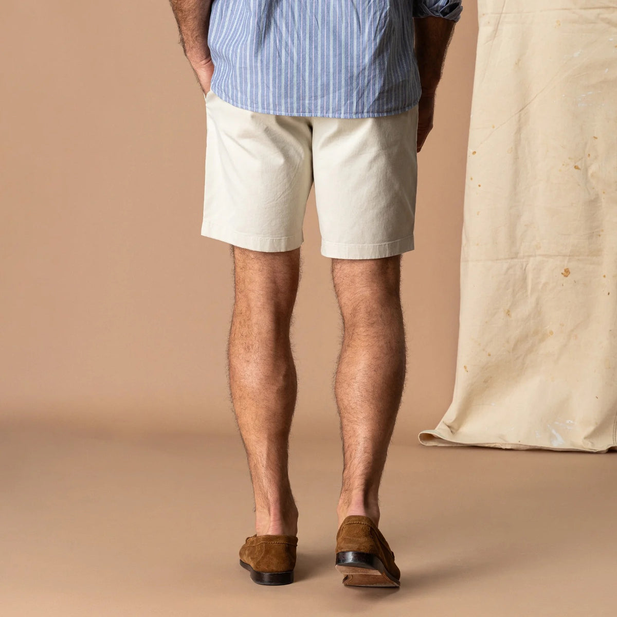 Duck Head 9" Gold School Chino Short - Stone