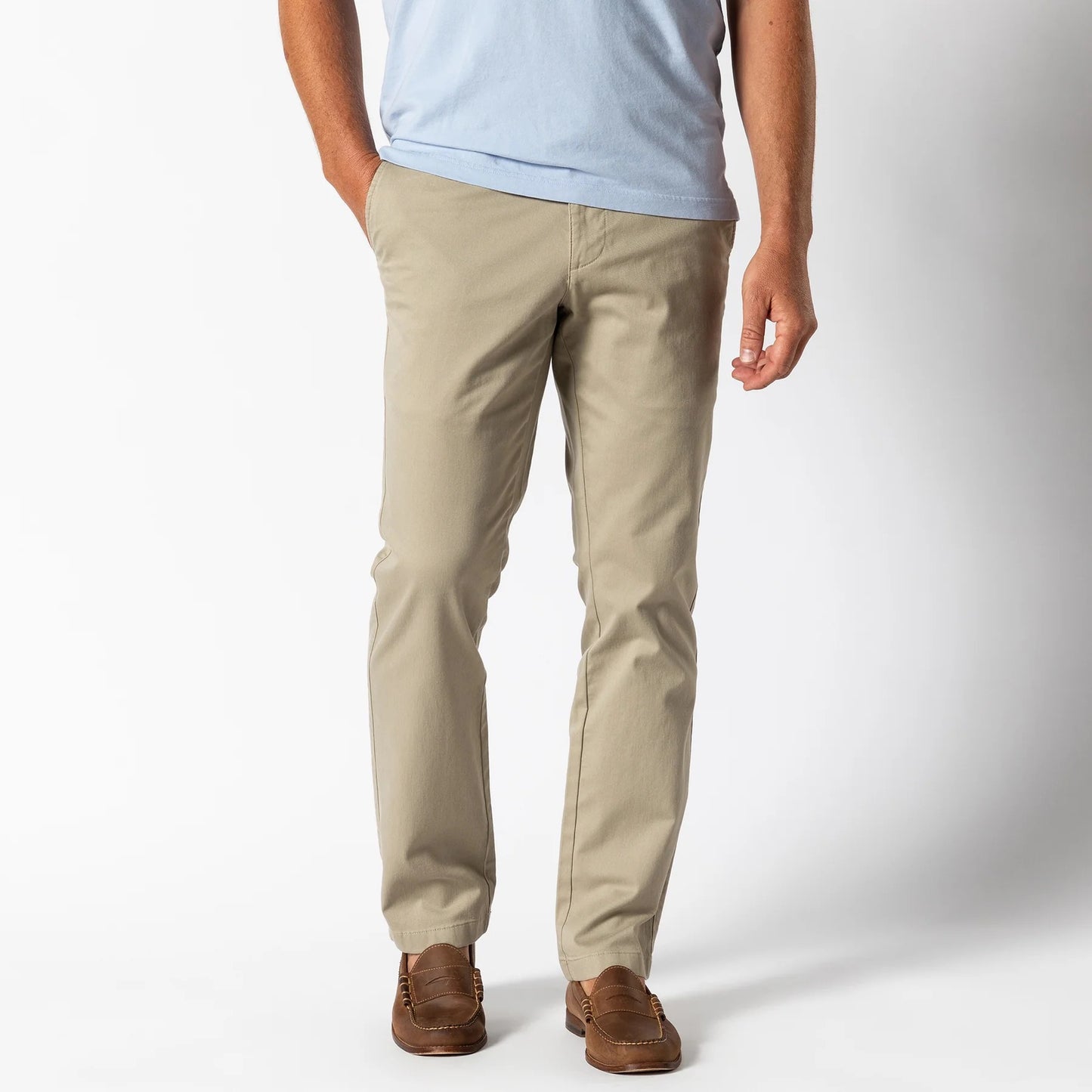 Duck Head Classic Fit Gold School Chino- Gold Patch (Khaki)