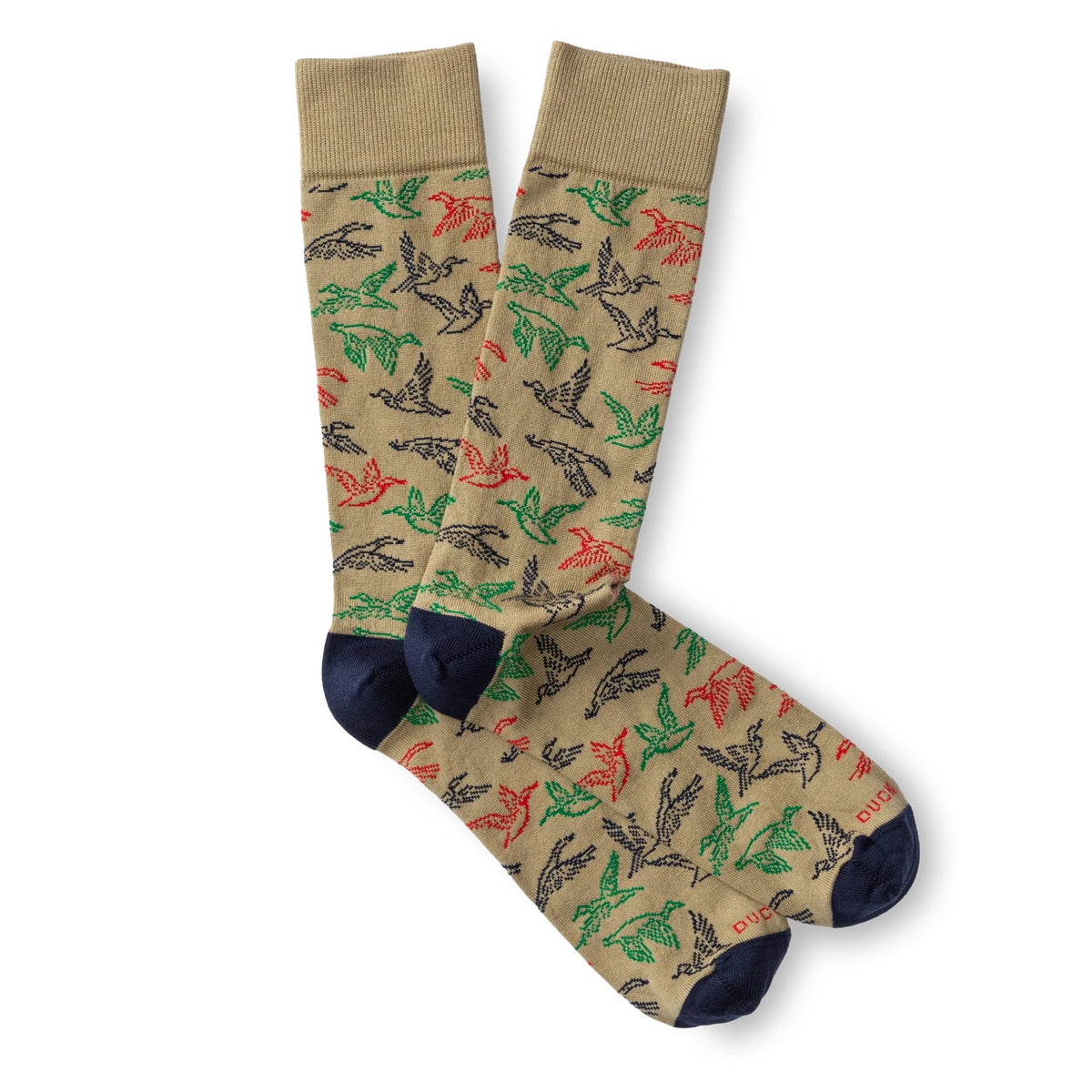 Duck Head Flying Mallard Sock - Khaki