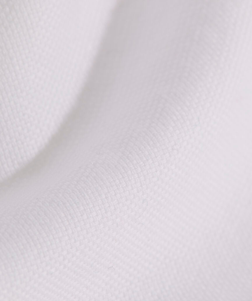 Vineyard Vines Seawall Solid Oxford Shirt - White Cap