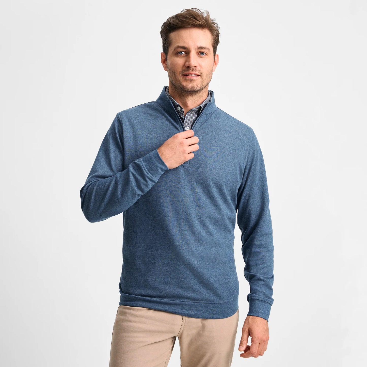 GenTeal Cotton/Modal Quarter-Zip (Helios)