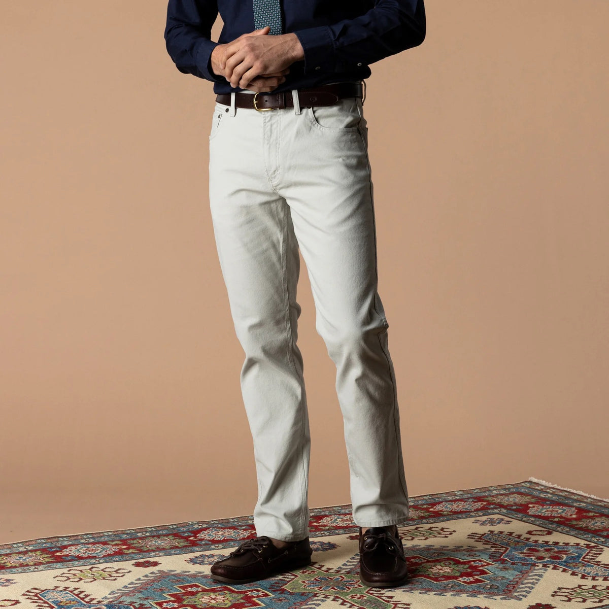 Duck Head Field Canvas Five-Pocket - Stone