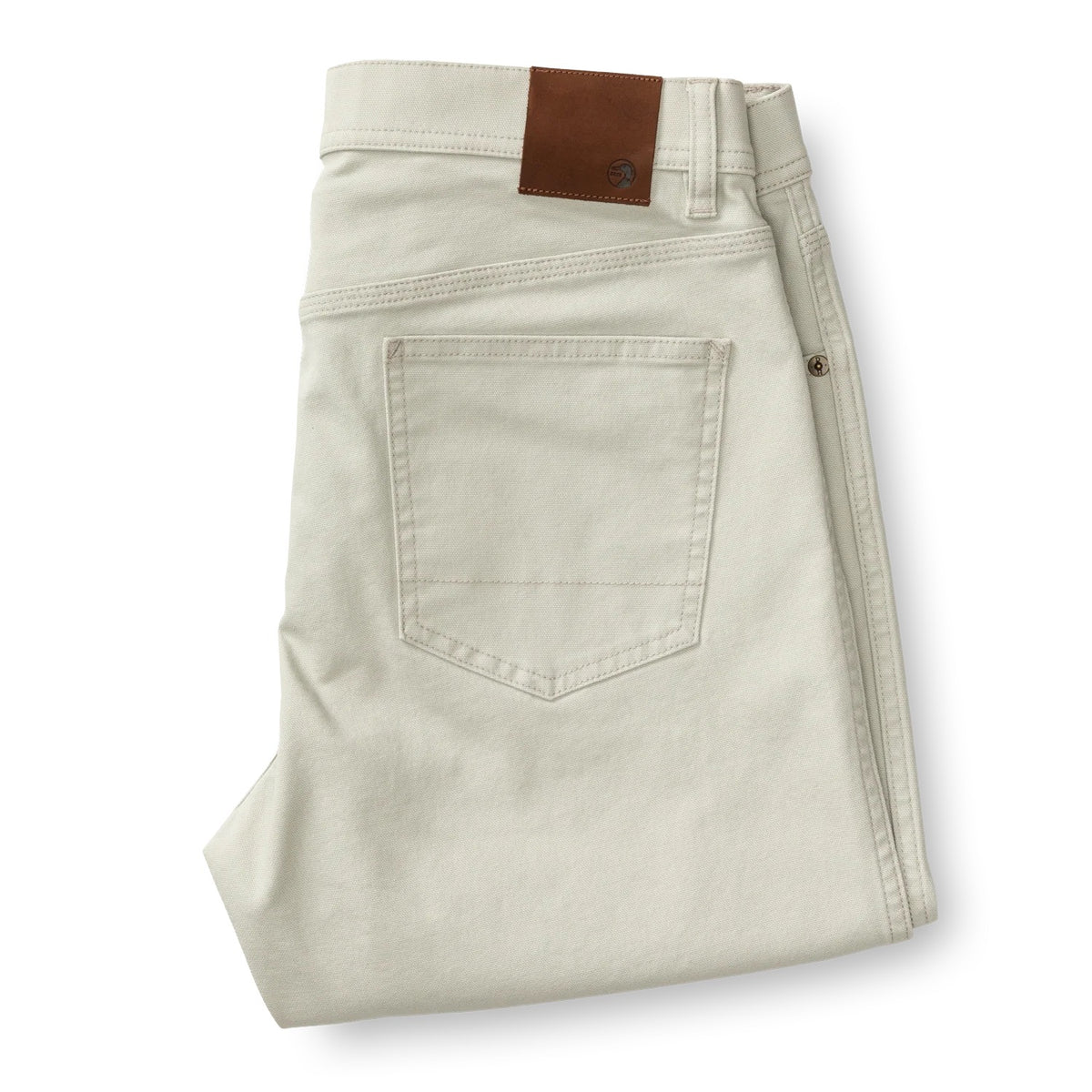 Duck Head Field Canvas Five-Pocket - Stone