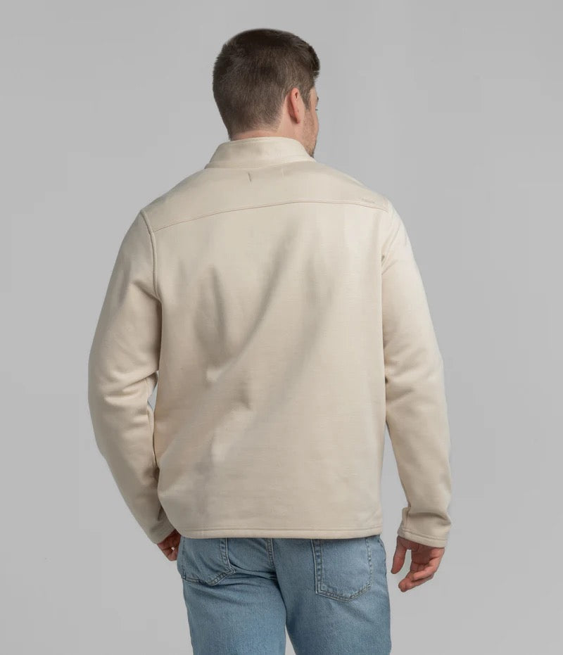 Southern Shirt Fleece Essential Qtr Zip - Canvas