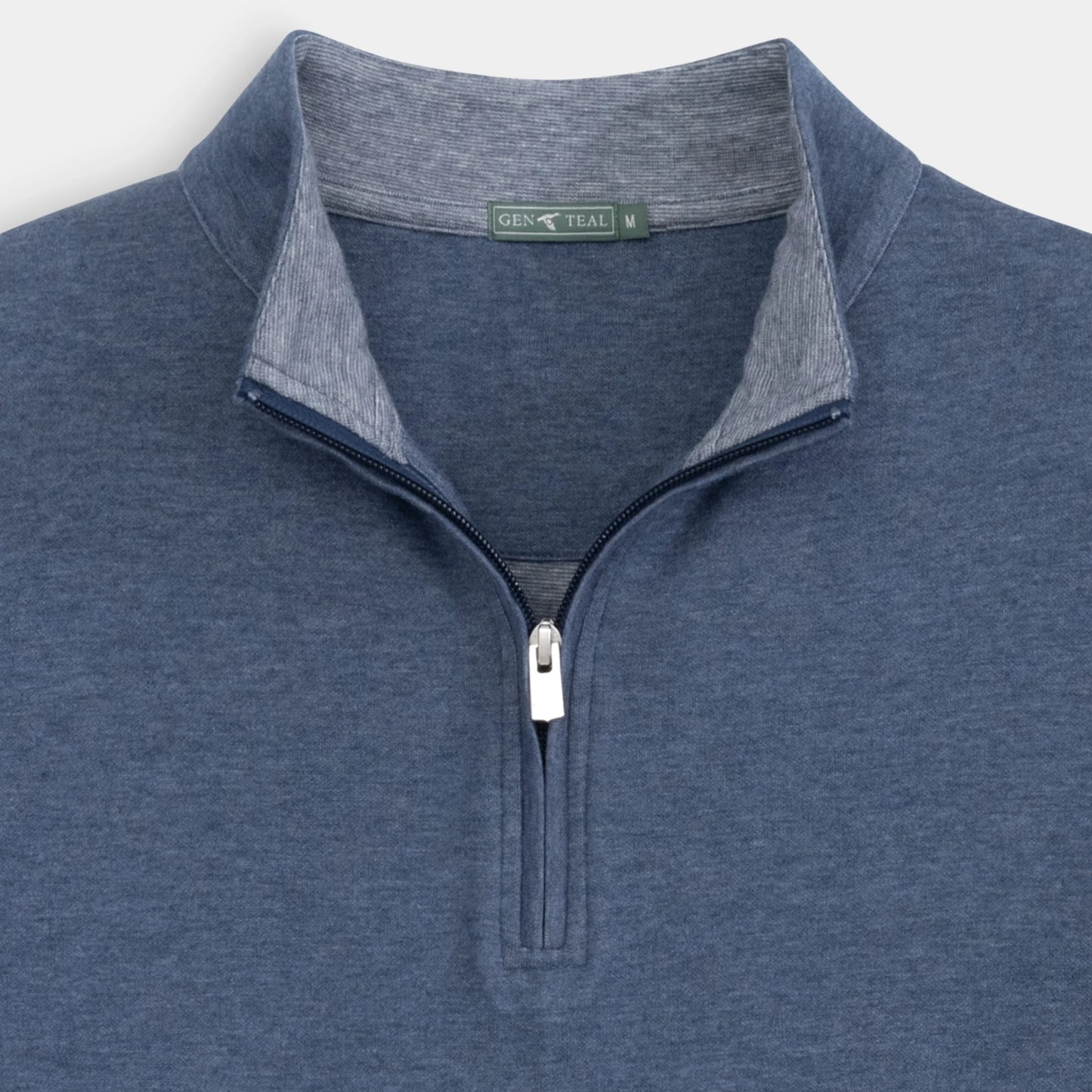 GenTeal Cotton/Modal Quarter-Zip (Helios)